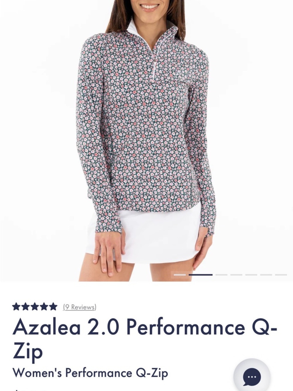 Like New! Rhoback Performance Q-Zip Rare Azaela Design! - Picture 8 of 10